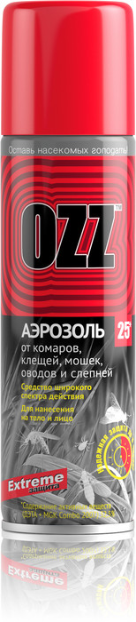 Аэрозоль OZZ Extreme 32.5 от клещей и комаров 150 мл - туристическое снаряжение в Минске