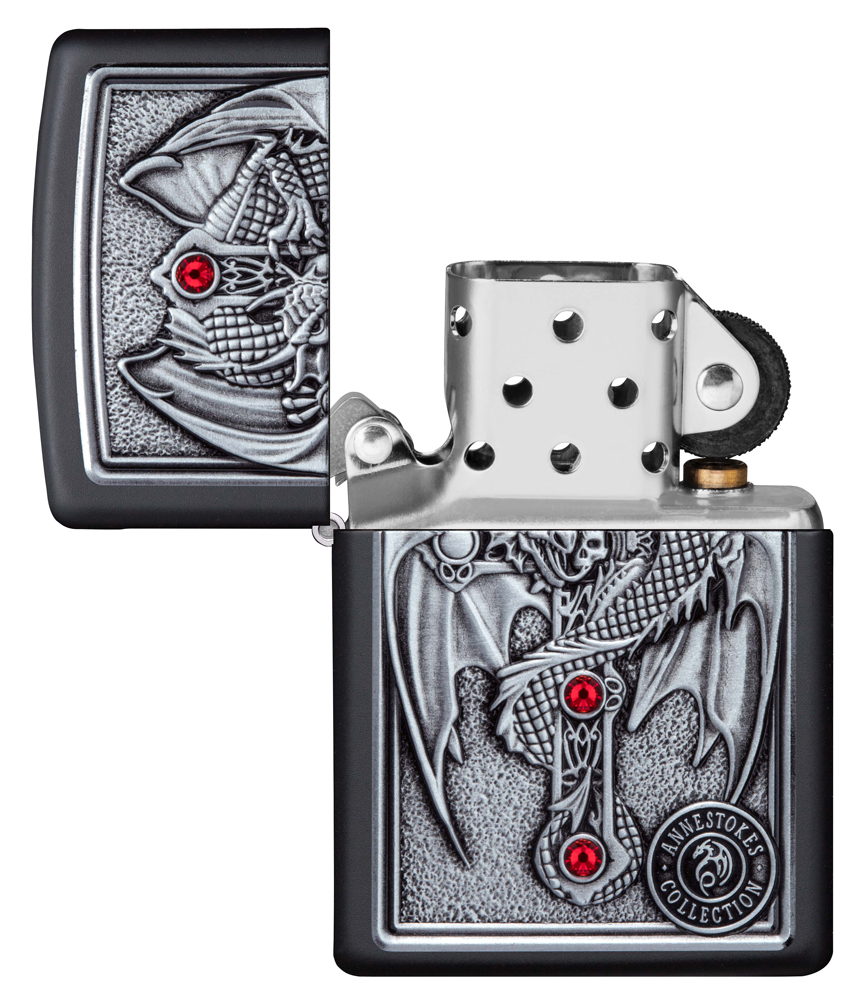 Zippo 49755 Winged Dragon Cross Black Matte - туристическое снаряжение в Минске. Фото �2 Zippo 49755 Winged Dragon Cross Black Matte - туристическое снаряжение в Минске. Фото �2