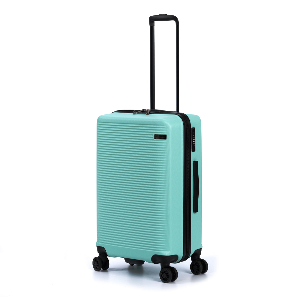 Чемодан Torber Caspian M 64 л (T2055M-Green Зеленый)