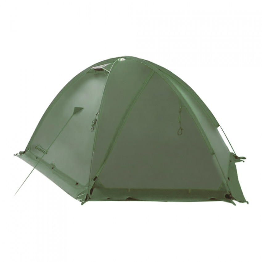 Палатка Tramp Rock 2 (V2) экспедиционная (TRT-27g Green)