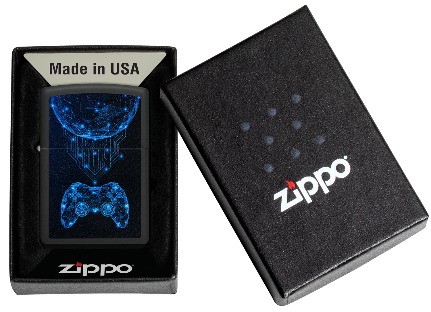 Zippo 48912 Gaming Black Matte - туристическое снаряжение в Минске. Фото �4 Zippo 48912 Gaming Black Matte - туристическое снаряжение в Минске. Фото �4
