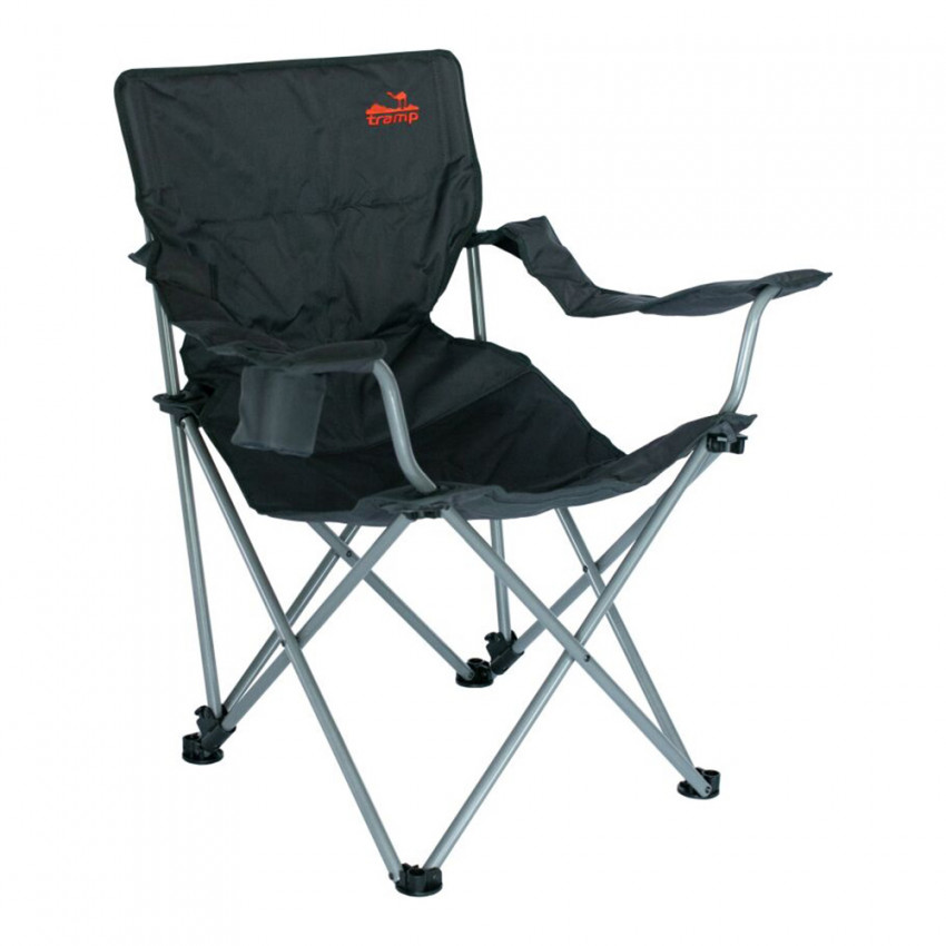 Кресло с регулируемым наклоном спинки Tramp TRF - 012 (Черный )