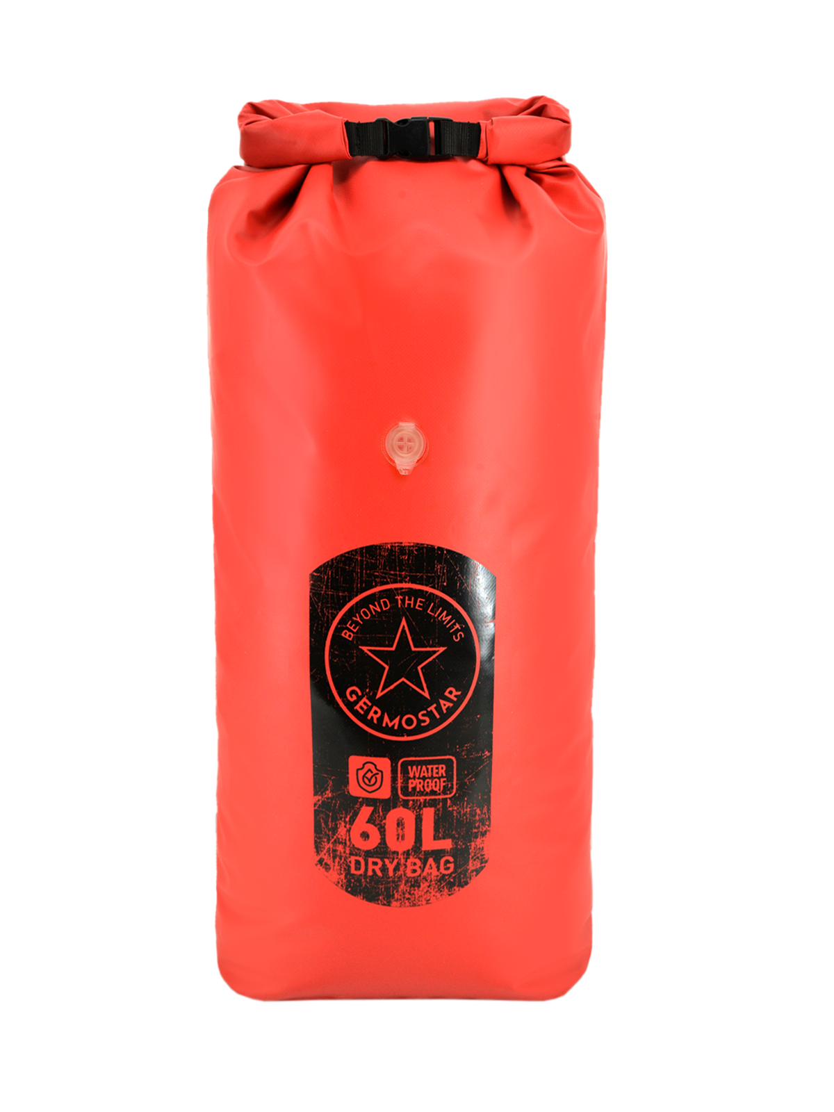 Герморюкзак Germostar Dry Bag 60 л с клапаном (2PV60VLRD Красный)