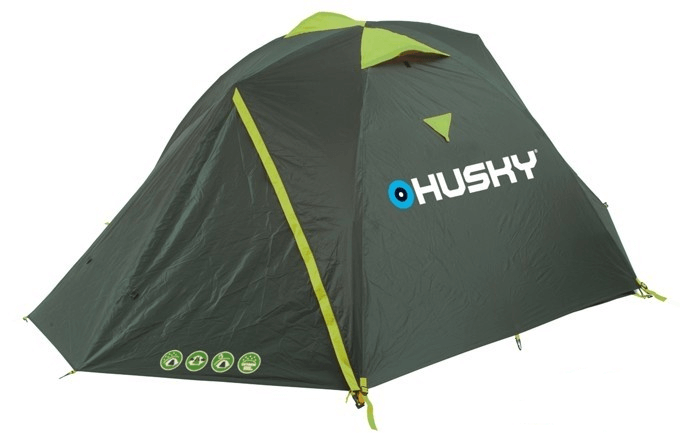 Палатка Husky Burton 2-3 (Зеленый)