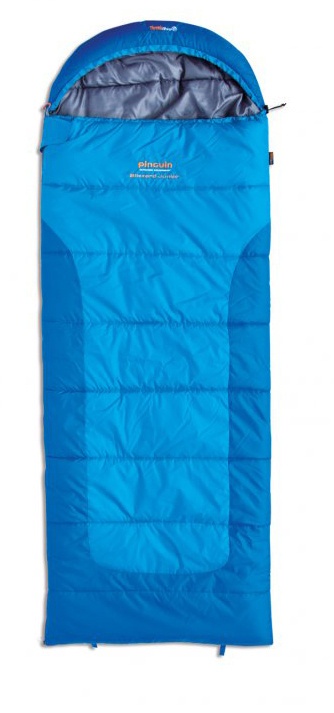 Спальный мешок детский Pinguin Blizzard Junior (Синий 150 L)