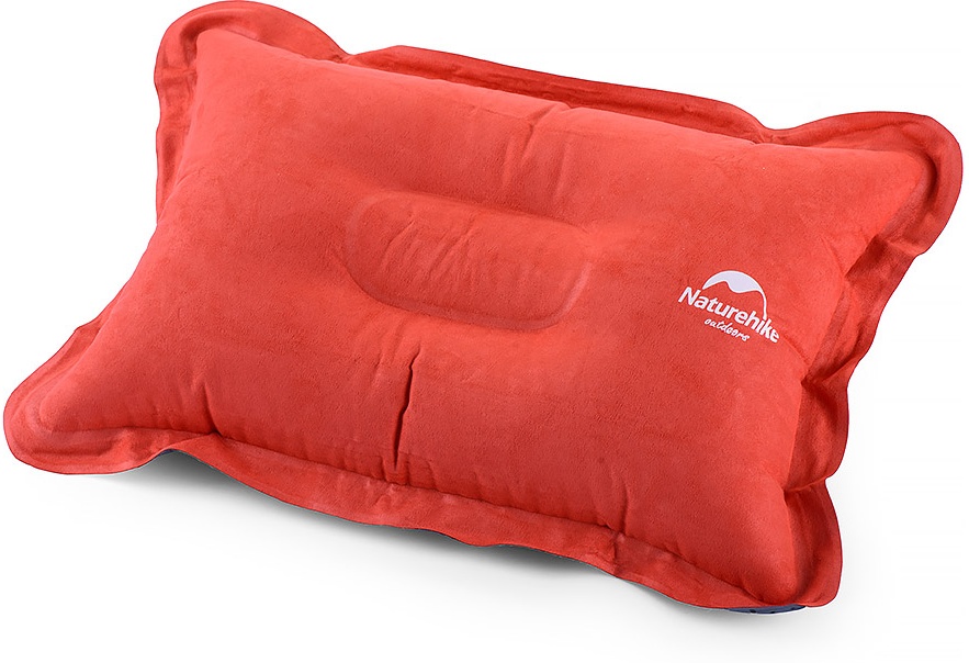 Подушка надувная Naturehike Comfortable Suede Pillow (Оранжевый)