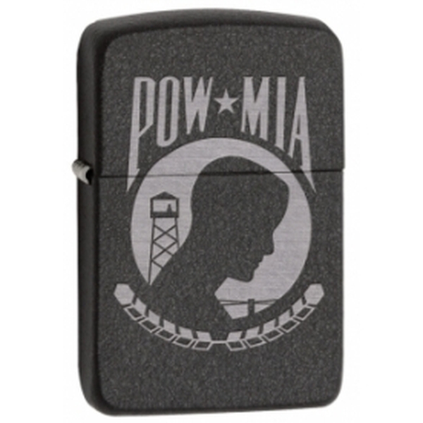Zippo 1941 Replica™  "POW MIA" Black Crackle - туристическое снаряжение в Минске