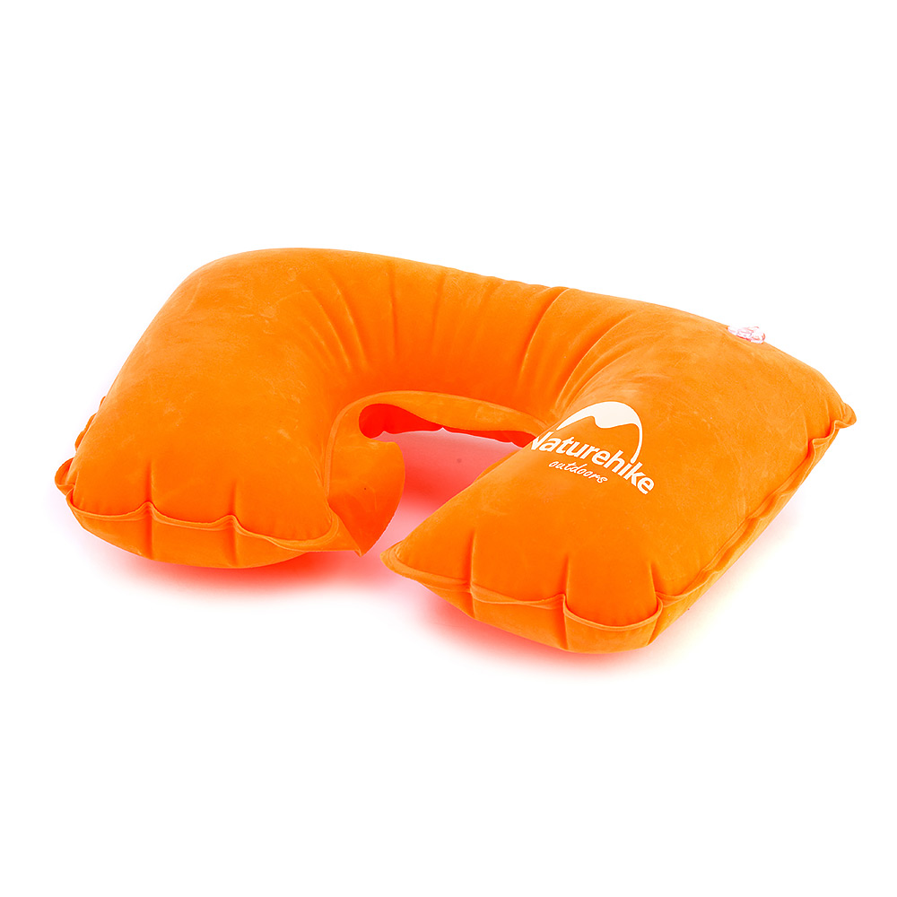 Подушка надувная Naturehike U-shaped Travel Neck Pillow (Оранжевый)