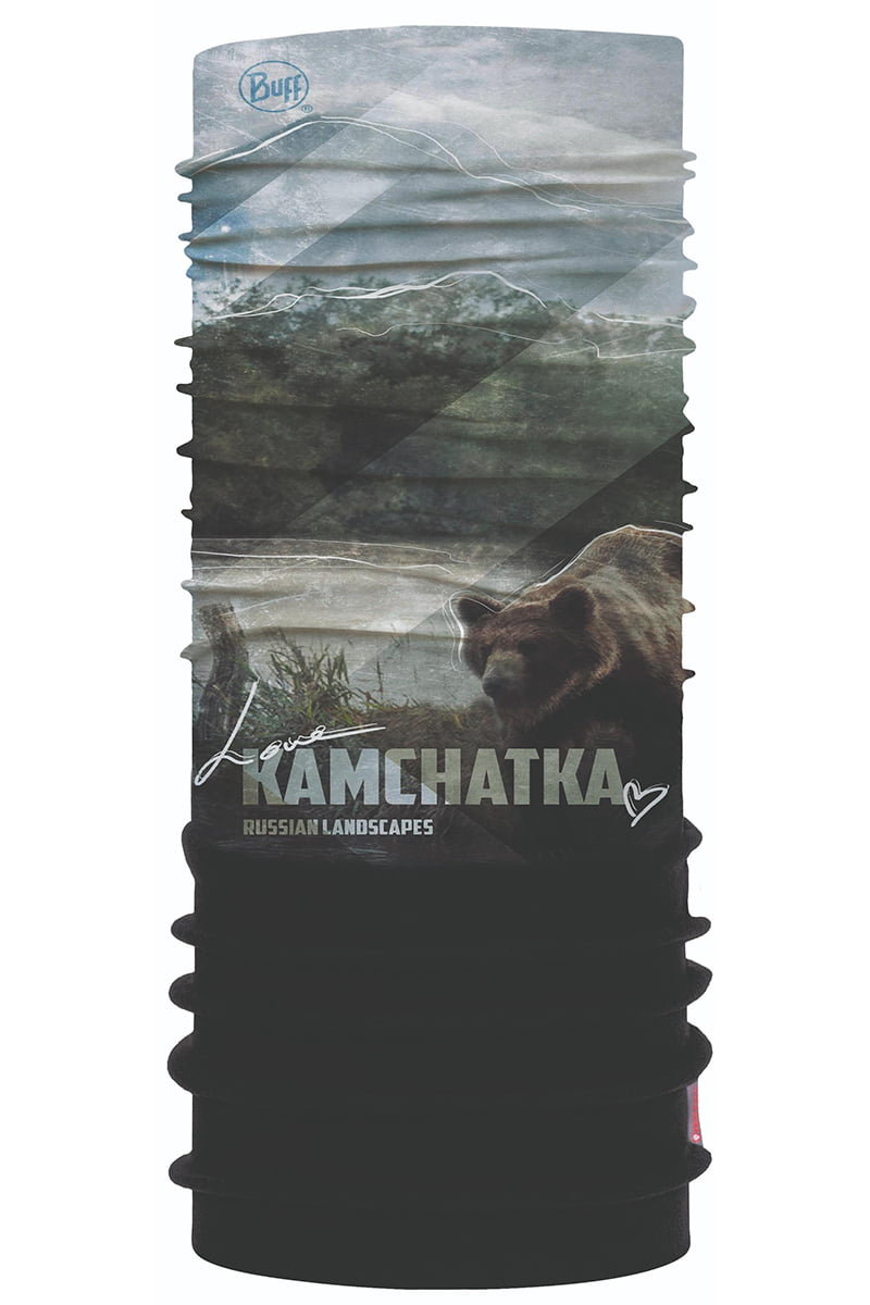 Бандана Buff Polar Russian Landscapes Kamchatka Black 122839 - туристическое снаряжение в Минске