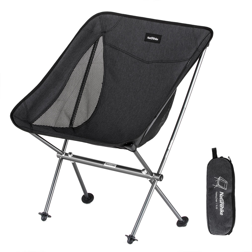 Кресло складное Naturehike Stellaluna L04 (Черный)