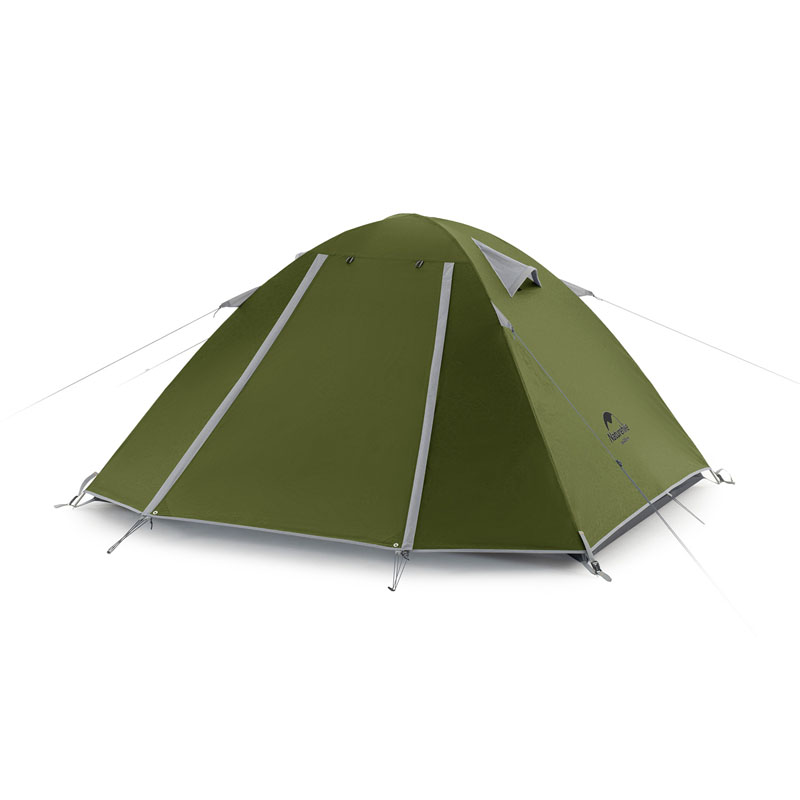 Палатка Naturehike P-Series 3 (210T) (Хаки)