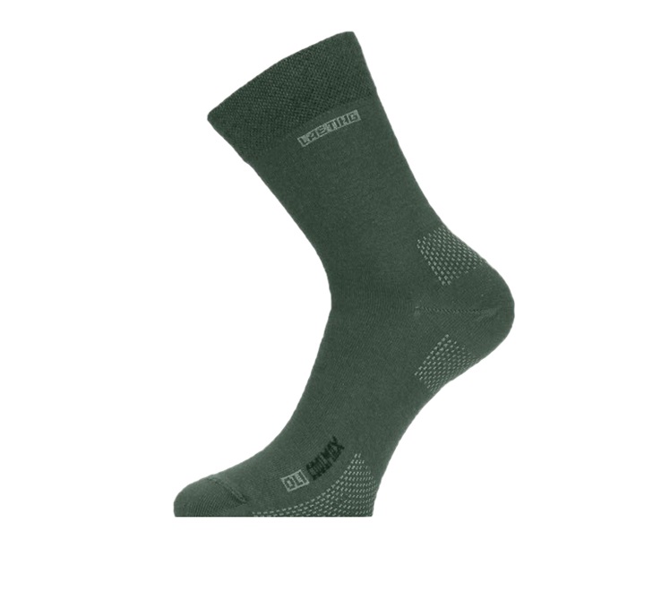Носки трекинговые Lasting OLI (OLI620 Зеленый L (42-45))