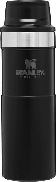Термокружка Stanley The Trigger-Action Travel Mug 470 мл. (10-06439-031 Черный)