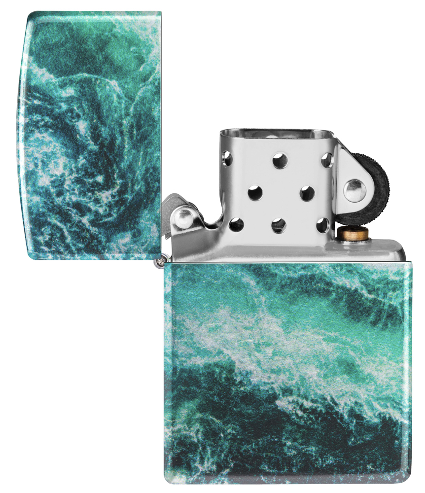 Zippo 48621 Rogue Wave Tumbled Chrome - туристическое снаряжение в Минске. Фото �2 Zippo 48621 Rogue Wave Tumbled Chrome - туристическое снаряжение в Минске. Фото �2