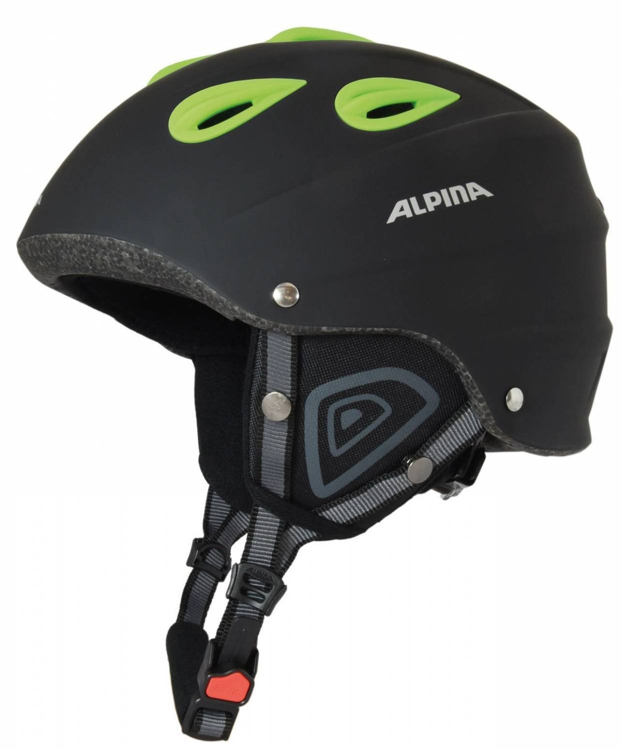 Шлем горнолыжный Alpina Junta 2.0 (Black matt green 57-61)