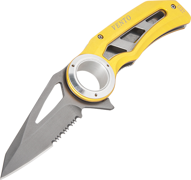 Нож-стропорез Vento (vpro 0271 yellow)