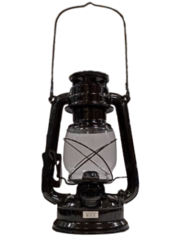 Лампа керосиновая 24см (1556 Черный)