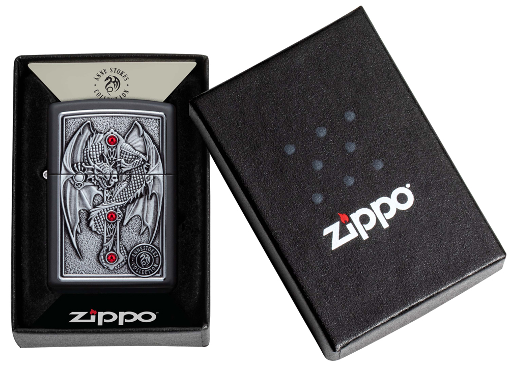 Zippo 49755 Winged Dragon Cross Black Matte - туристическое снаряжение в Минске. Фото �5 Zippo 49755 Winged Dragon Cross Black Matte - туристическое снаряжение в Минске. Фото �5