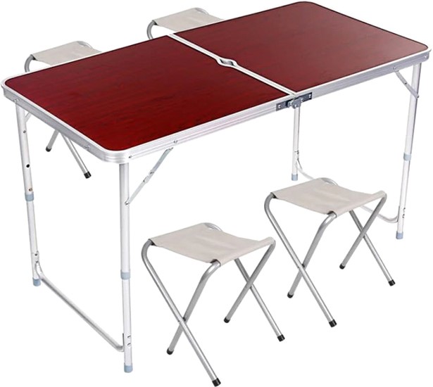 Набор мебели: стол складной и 4 стула SabriaSport (Коричневый)