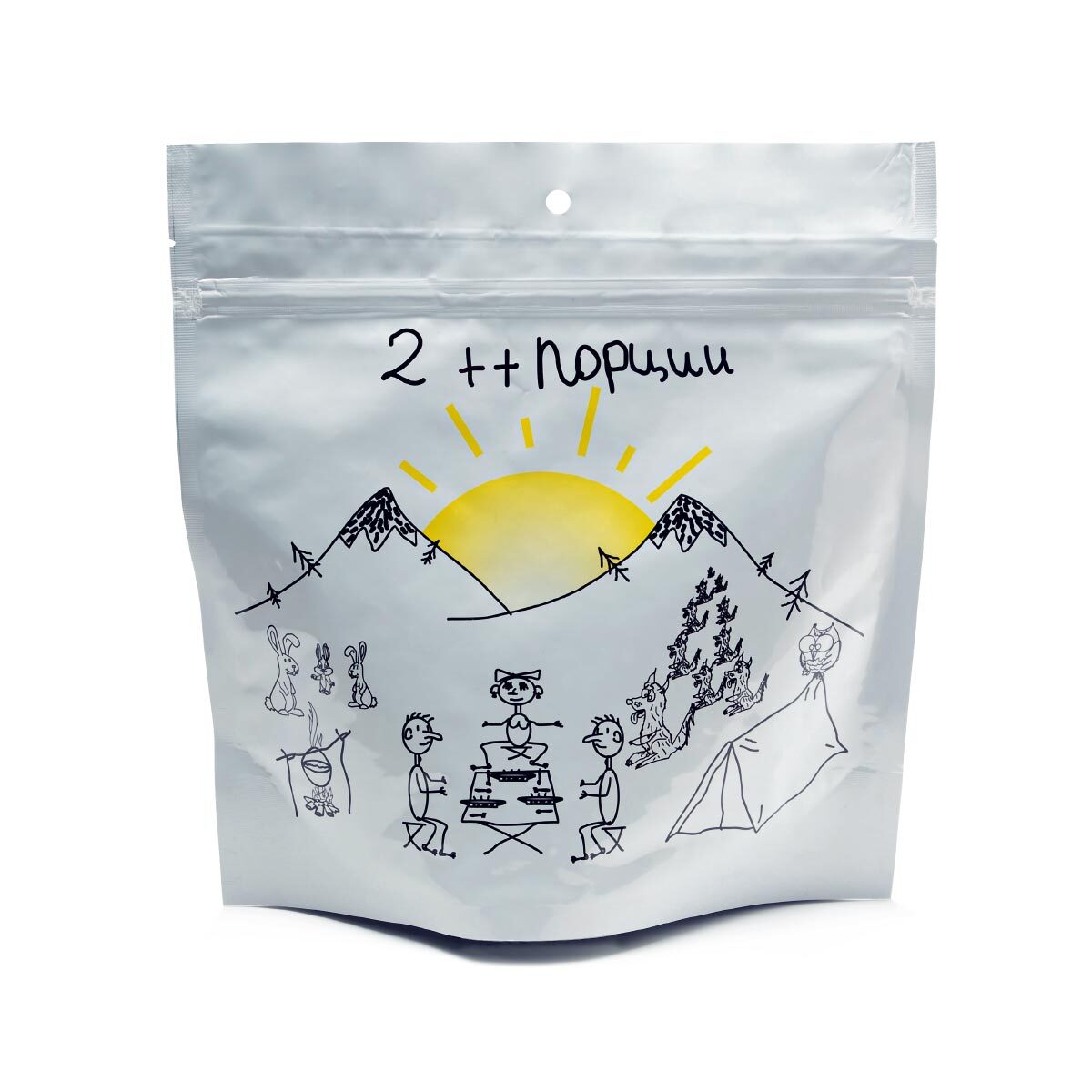 Гречка с курицей сублимированная, Спецдеталь (2 порции - 240гр)