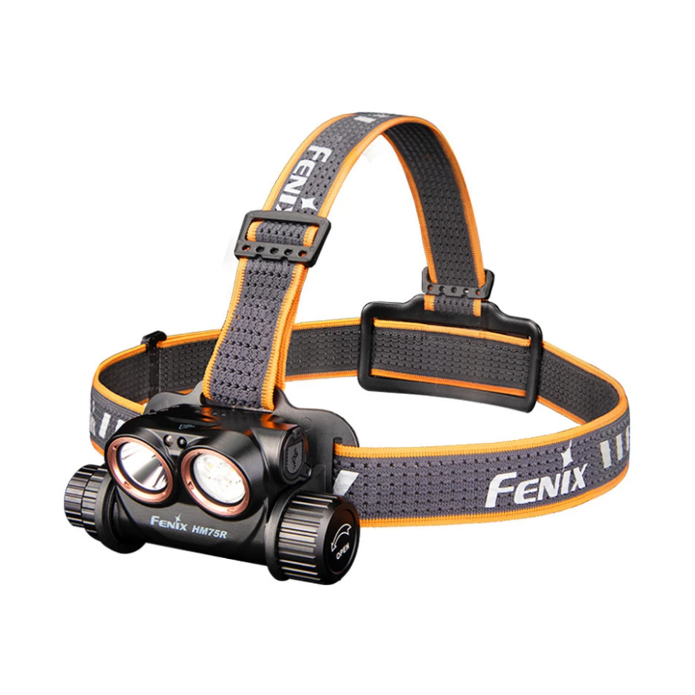 Фонарь налобный Fenix HM75R SE (Серый)