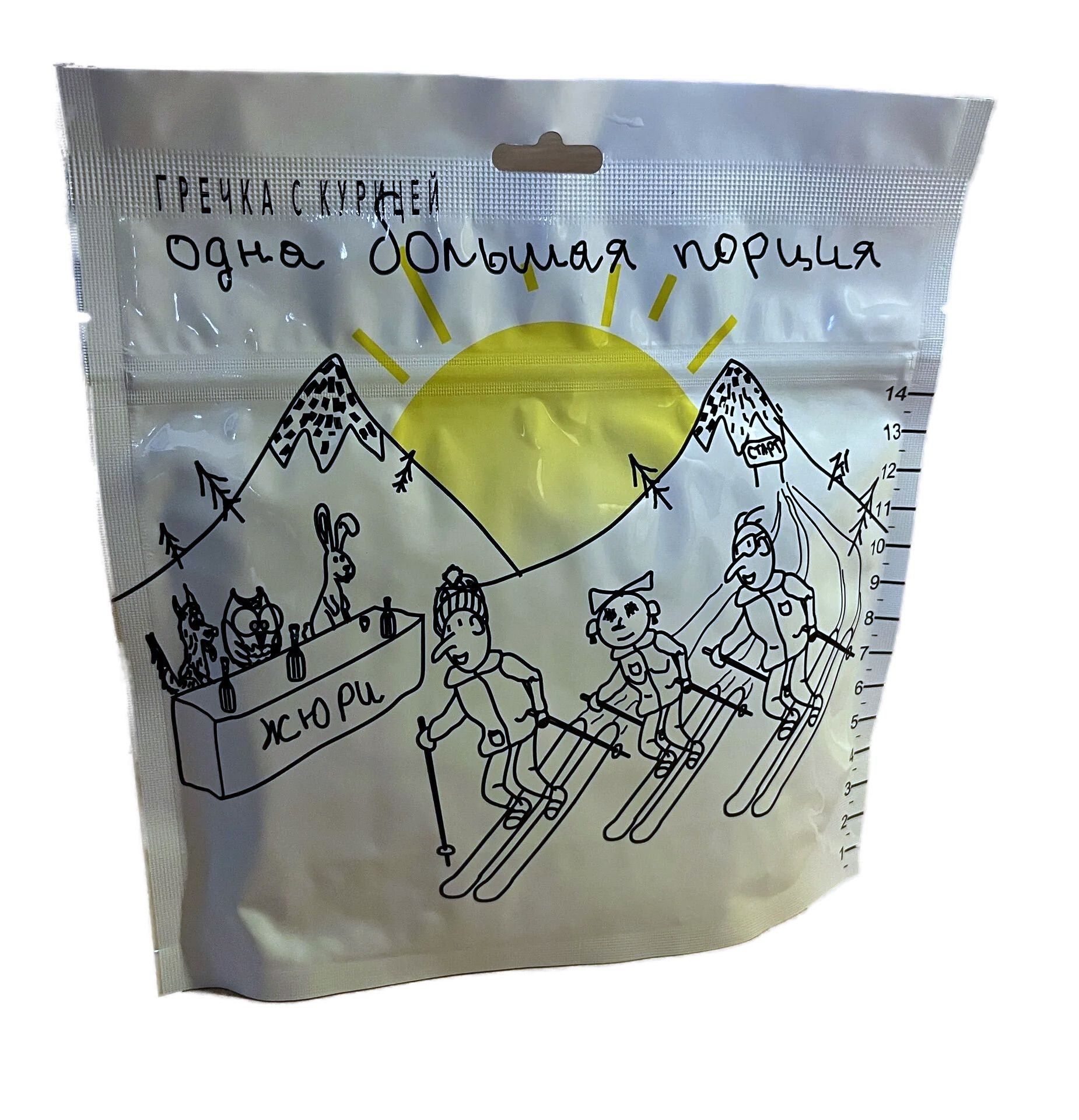 Гречка с курицей сублимированная, Спецдеталь (1 порция - 120гр)