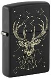 Zippo 48385 Deer Black Matte - туристическое снаряжение в Минске
