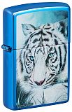 Zippo 48951 White Tiger High Polish Blue - туристическое снаряжение в Минске
