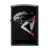 Zippo "Red Shoes-Blonde Sexy Woman" - туристическое снаряжение в Минске