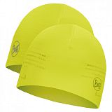 Шапка Buff Microfiber Reversible Hat R-Solid Yellow Fluor 118176 - туристическое снаряжение в Минске