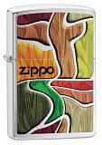 Zippo Colorful Wood Design - туристическое снаряжение в Минске