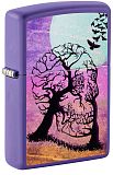 Zippo 48638 Skull Tree Purple Matte - туристическое снаряжение в Минске