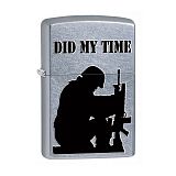 Zippo Army Soldier, Did My Time - Street Chrome - туристическое снаряжение в Минске
