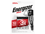 Батарейки Energizer AAA Max LR03 (4шт) - туристическое снаряжение в Минске