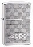Zippo 49205 Zippo Weave Design Brushed Chrome - туристическое снаряжение в Минске