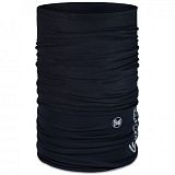 Бандана Buff Windproof Solid Black 132942 - туристическое снаряжение в Минске