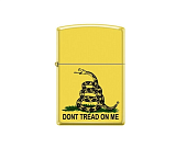 Zippo Don’t Tread on Me Lemon matte - туристическое снаряжение в Минске