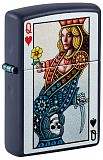 Zippo 48723 Queen Design Navy Matte - туристическое снаряжение в Минске