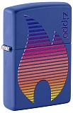 Zippo 48996 Royal Flame Blue Matte - туристическое снаряжение в Минске