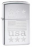 Zippo Made in USA With Flag - туристическое снаряжение в Минске